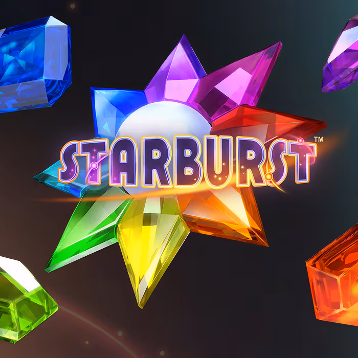 Starburst slot game featuring cosmic gems and expanding wilds